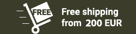 Безкоштовна доставка від 200 EUR
