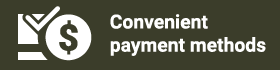 Зручні способи оплати