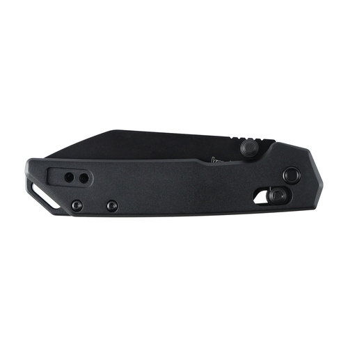 Kershaw - Складаний ніж Mini Iridium - D2 - Реверс Танто - DuraLock - Чорний - 2051RBLK