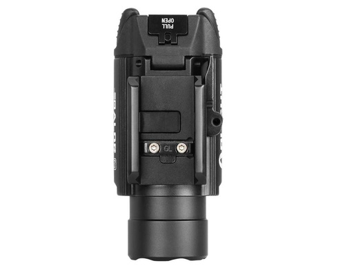 Olight - Тактичний збройовий ліхтар BALDR Pro з лазерним прицілом - 1350 люмен - Чорний