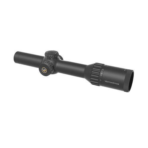 Vector Optics - Приціл LPVO Continental 1-10x24i ED Fiber - SFP - G4 Fiber - Чорний - SCOC-47