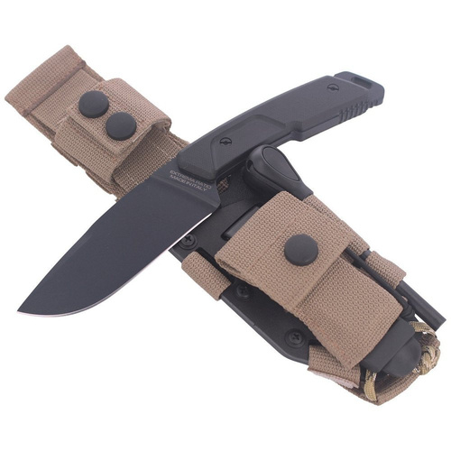 Коефіцієнт екстремальності - Nóż survivalowy Sethlans D2 - Black - 04.1000.0463/D2/BL/D