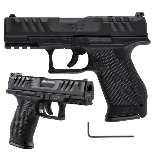 Umarex - Копія пістолета Walther PDP Compact 4" - CO2 - чорний - 2.6522