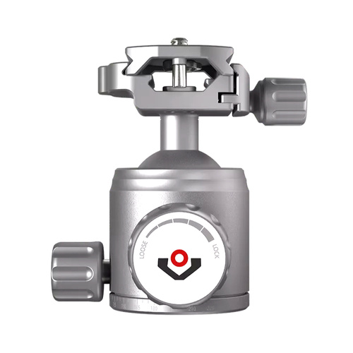 Rokstad - Кульова головка 38 мм на різьбу 3/8"-16 - Picatinny/ARCA - Сірий - RSRH-01