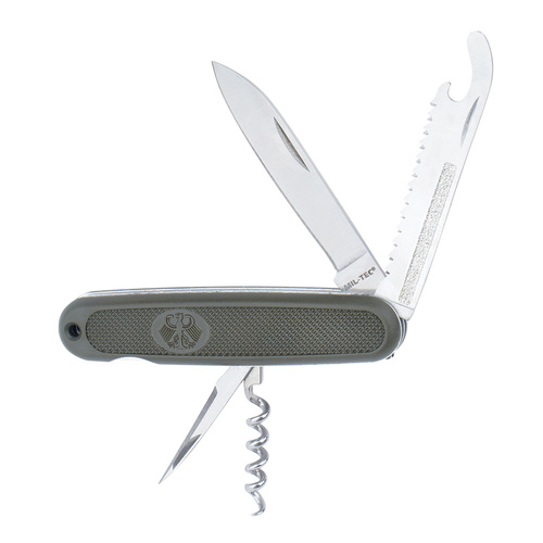 Mil-Tec - Кишеньковий ніж Scyzoryk BW - 4 w 1 - 15337000