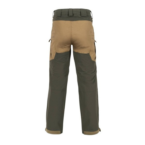 Helikon - Штани для вулиці Hybrid Outback Pants® - DuraCanvas® - Coyote / Taiga Green - SP-HOP-DC-1109A