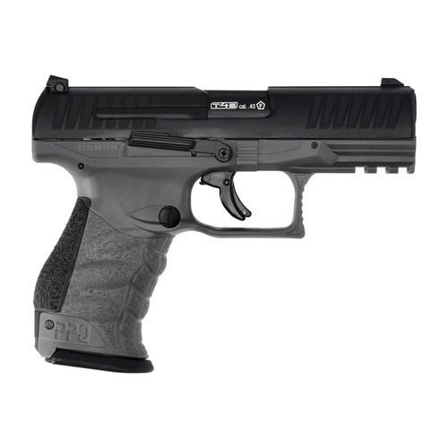 Umarex - Пістолет RAM під гумові кулі Walther PPQ M2 T4E .43 кал - Tungsten Gray - 2.4759