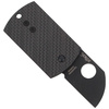 Spyderco - Folder Knife Dog Tag CF/G-10 Laminate Black - C188CFBBKP - Ніж-пенал з ламінованим покриттям CF/G-10 - C188CFBBKP