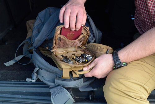 Helikon - Вставка для липучок MOLLE Adapter 2 - Cordura - Coyote - IN-MA2-CD-11