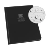 Rite in the Rain - Водонепроникний блокнот Large Bound Book - 223 x 175 мм - 80 аркушів - чорний - 770F-LG