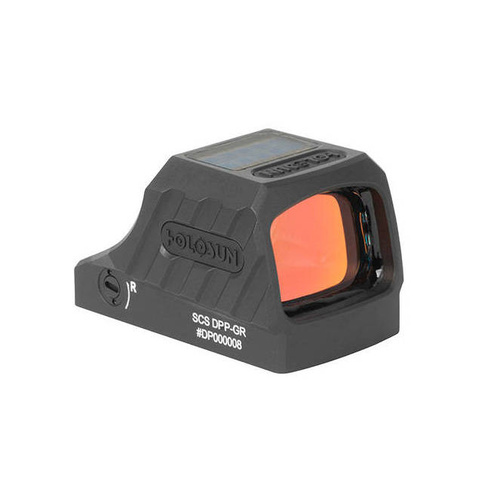 Holosun - Коліматор SCS-320 Green Dot - Multiple Reticle System - Сонячна панель - Монтажний RMS / SMS - SCS 320-GR