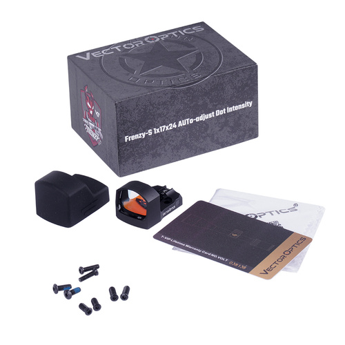 Векторна оптика - Коліматор Frenzy-S 1x17x24 Red Dot - 3 MOA - Czarny - SCRD-52