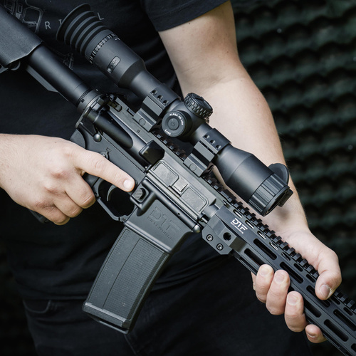 HIKVISION - Приціл нічного бачення HIKMICRO Alpex 4K Lite з ІЧ кріпленням - чорний - 308101407/A40E