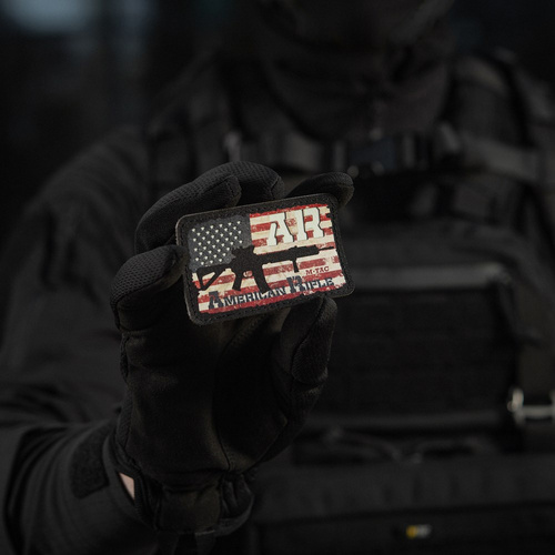 M-Tac - Нашивка AR-15 - Тканина - Fluorescent - Black/GID - 51353299
