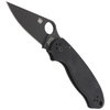 Складаний ніж Spyderco - Para™ 3 G-10 Black / Black Blade - C223GPBK