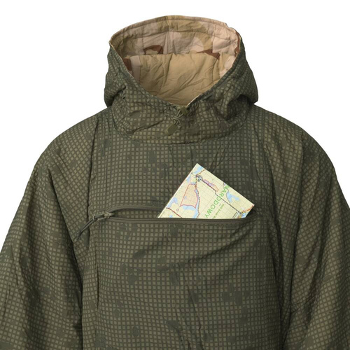 Helikon - Двостороннє пончо Reversible Swagman Roll® - Desert Night Camo / US Desert - PO-RSR-NL-0L05A
