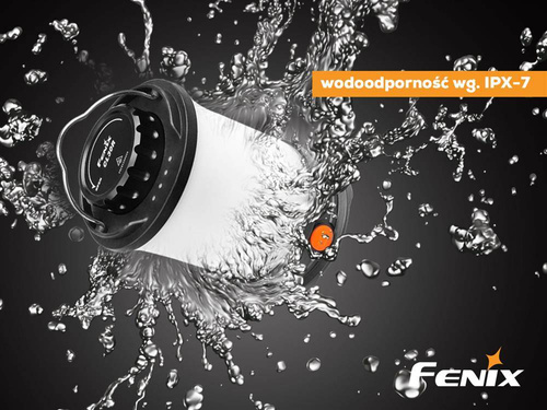 Fenix - Світлодіодний кемпінговий ліхтар - 650 люмен - 18650 - Чорний - CL30R