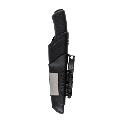 Morakniv - Ніж для виживання Bushcraft - Вуглецева сталь - Чорний - 11742