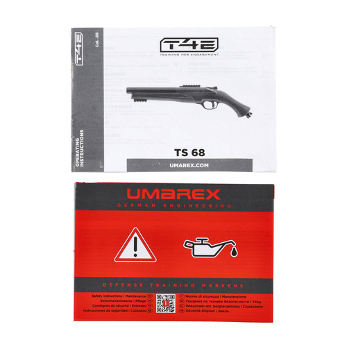 Umarex - Дробовик з гумовими кулями RAM T4E TS 68 Gen2 - .68 - CO₂ - Чорний - 2.4072