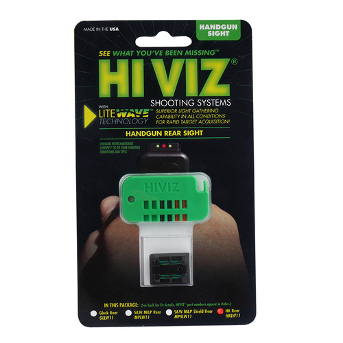 Hiviz - Волоконно-оптична щітка для пістолетів HK - HKLW11
