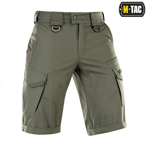 Тактичні шорти M-Tac - Aggressor Gen.II Flex - Polycotton - Dark Olive - 20014048.