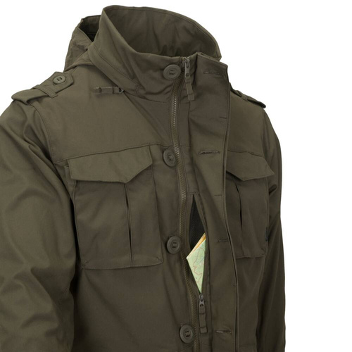 Helikon - Куртка військова Covert M65 - Земляний коричневий/чорний - KU-C65-DC-0A01A