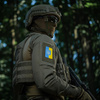 M-Tac - Нашивка - Прапор України з гербом 80x50мм - Вертикальна - 51304099