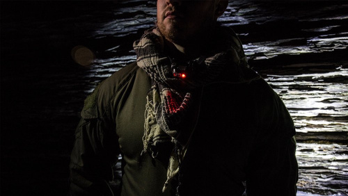 Princeton Tec - Налобний ліхтар BYTE TACTICAL - 200 люмен - чорний - BYT-TAC-BK