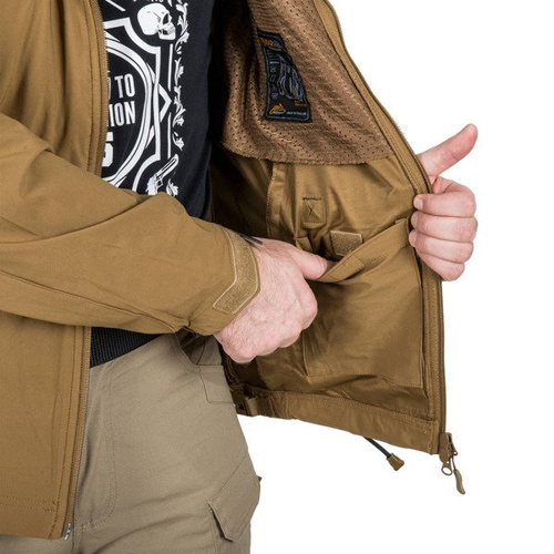 Helikon - Куртка Cougar® QSA™ + HID™ - Soft Shell Windblocker - Чорний- KU-CGR-SM-01