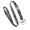 Nite Ize - Карабін зі шнурком Medallion Key Lanyard - сталевий - сріблястий/чорний - MKL-11-R3