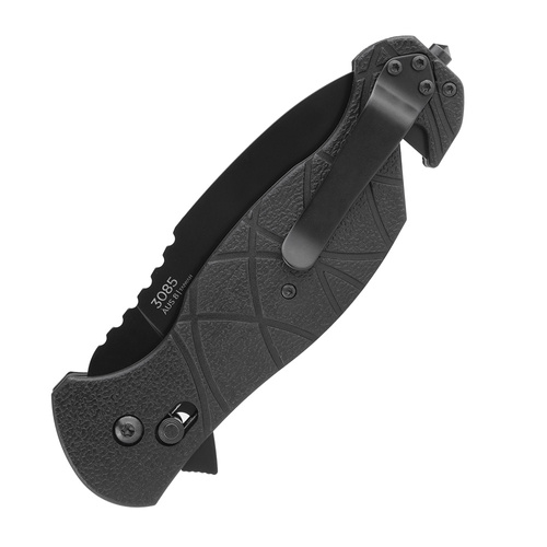 Ka-Bar - Складаний рятувальний ніж Coytu Folder 3.5" - AUS 8A - Чорний - 3085