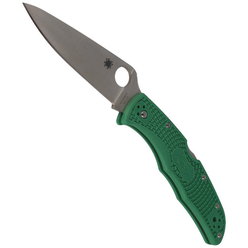 Складаний ніж Spyderco - Endura® 4 FRN Flat Ground Green - C10FPGR