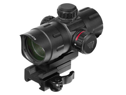 Leapers - Червона точка UTG DS3840 4.0'' 30 мм - 4 MOA - чорний - SCP-DS3840W