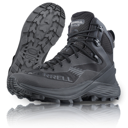 Merrell - Тактичні черевики Rogue Tactical GTX - Середні - Gore-Tex - Підошва Vibram - Чорний - J005251