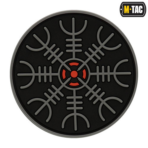 M-Tac - Helm of Terror Patch - 3D PVC - Чорний/сірий - 51221211 - Інше