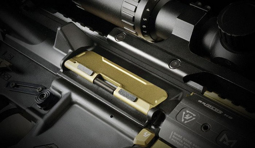 Strike Industries - BUDC Billet Ultimate Dust Ejector Flap - червоний - AR-BUDC-223-RED