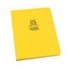 Rite in the rain - Водонепроникний блокнот уLarge Bound Book - 223 x 175 мм - 80 аркушів - жовтий - 370F-LG