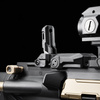 Strike Industries - Strike Polymer Backup Sights - складні - Picatinny - чорний - SI-SPBUS