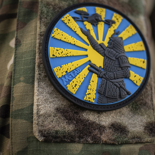 M-Tac - Нашивка "Шлях самурая" - 3D PVC - Жовтий/Синій - 51338301