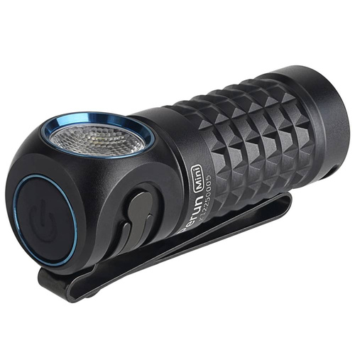 Olight - Світлодіодний кутовий ліхтар / налобний ліхтар з аксесуарами Perun Mini Kit - 1000 люмен - Чорний