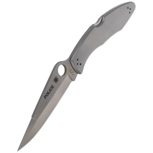 Складаний ніж Spyderco - Police Model™ Stainless PlainEdge - C07P.