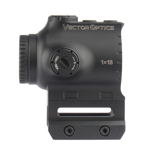 Vector Optics - Приціл призматичний Paragon 1x18 X-Mini - Чорний - SCPS-M10