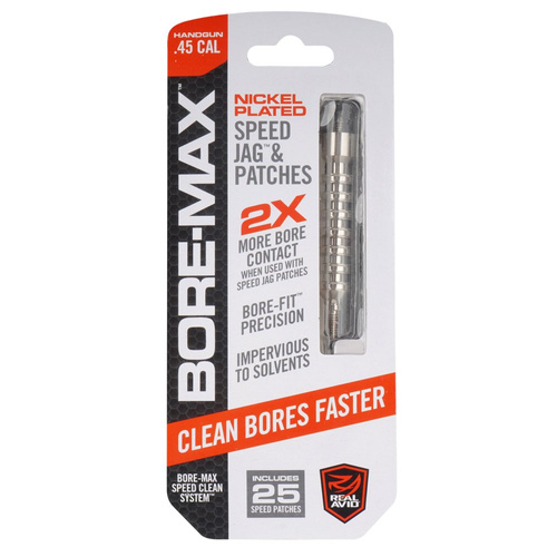 Real Avid - склоочисник для пістолета Bore-Max Speed Jag - .45 - AVBMJAG45