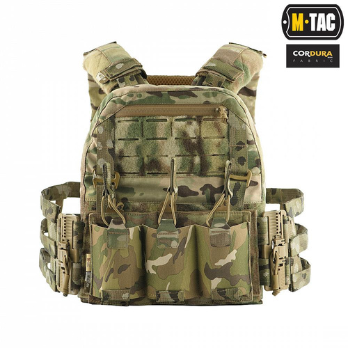 M-Tac - Тактичний розвантажувальний жилет з кірасою QRS - Multicam - 10156008.