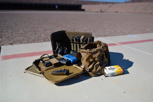 Helikon - Гаманець для пістолета з одним пістолетом® - адаптивний зелений - MO-SPW-CD-12