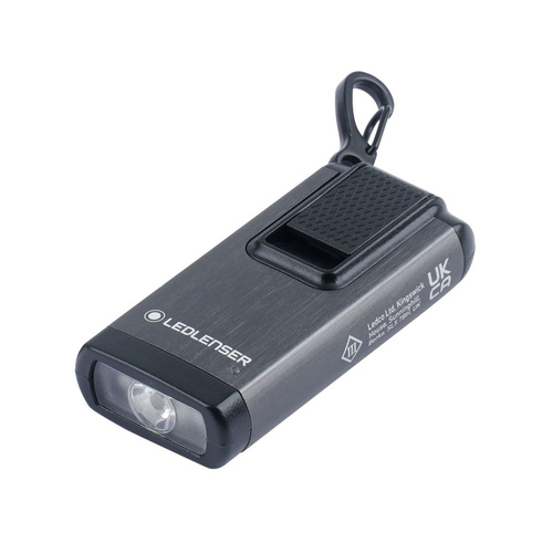 Ledlenser - K6R акумуляторний світлодіодний ліхтар / підвіска - 400 лм - З червоним режимом - Сірий - 502577