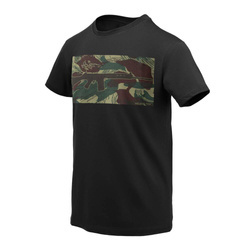 Helikon - Футболка FN Fal - бавовна - чорний / Rhodesian Camo - TS-FNF-CO-011K