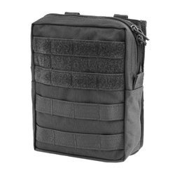 Mil-Tec - Вантажна універсальна кишеня MOLLE - велика - чорна - 13487102