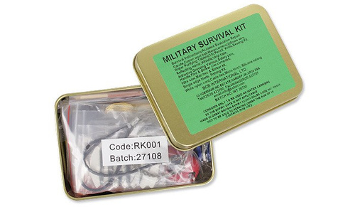BCB - Набір для виживання Military Survival Tin - 25 предметів - CK019.