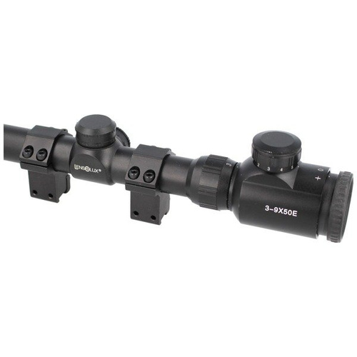 Приціл Lensolux - 3-9x50E 4 Red-Dot з кріпленням - 19312